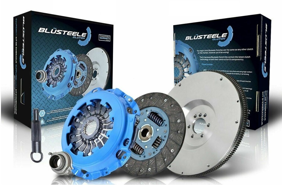 Blusteele Heavy Duty Clutch Kit For Nissan X-Trail T31 QR25DE 2.5l Incl Solid Flywheel