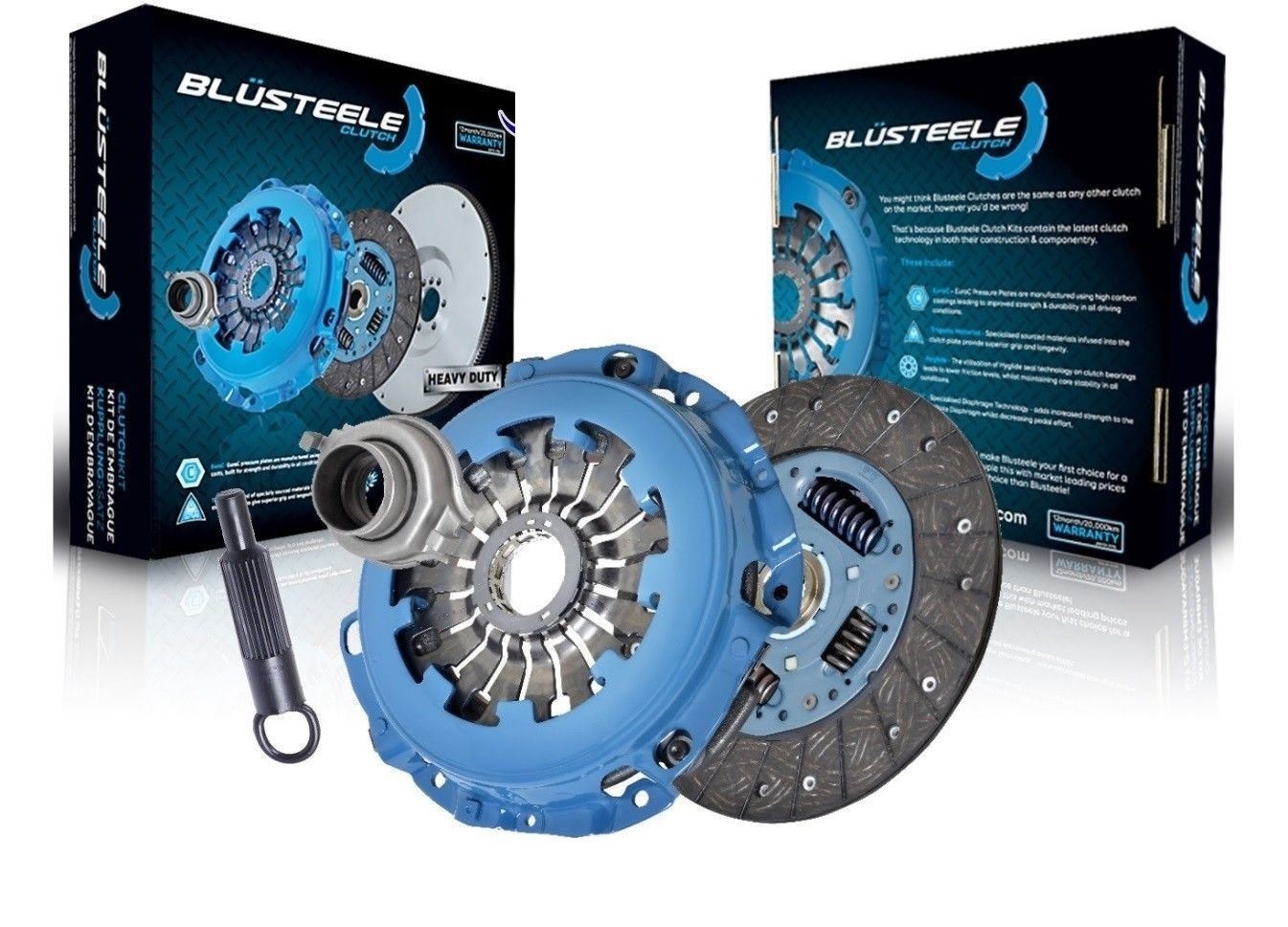 Blusteele Heavy Duty Clutch Kit For Nissan Atlas 150 1991
