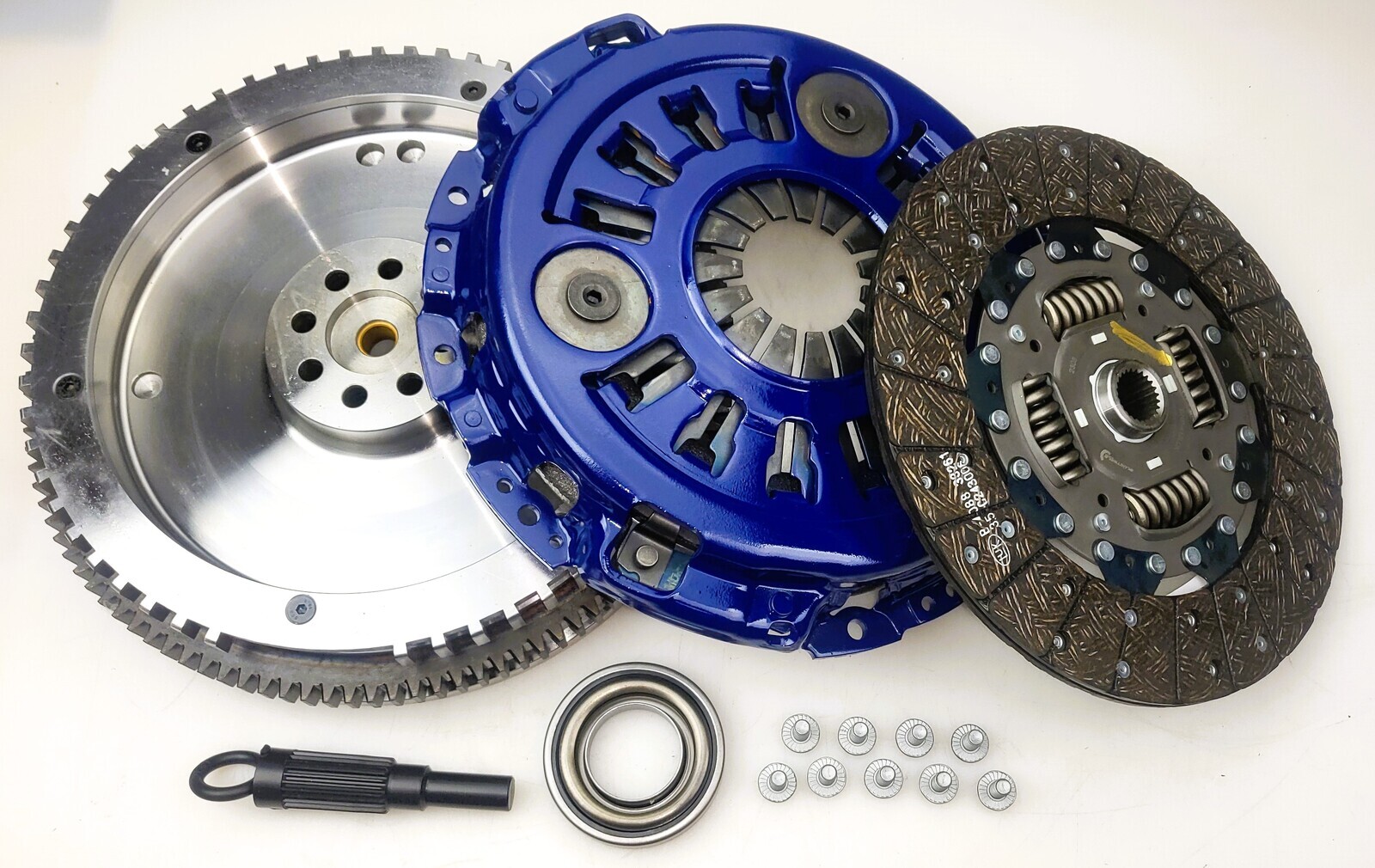 Blusteele Clutch Kit w/solid flywheel For Nissan Pathfinder R51 2.5 Ltr TDI YD25DDTI 7/2005-5/10