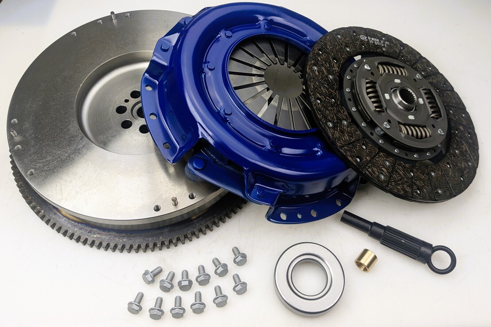 Blusteele Heavy Duty Clutch Kit For Nissan Patrol GU y61 ZD30T SM Flywheel 99-04